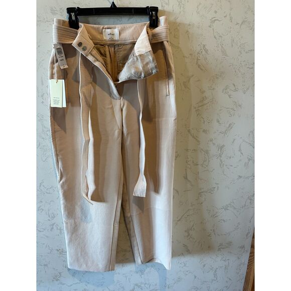 New Aritzia Wilfred Tie-Front Pant Size 12 - Picture 12 of 14
